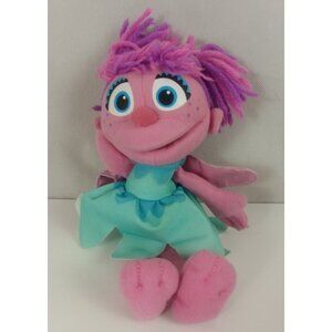 2012 Sesame Street Abby Cadaby Plush Stuffed Toy with Yarn Hair 6”